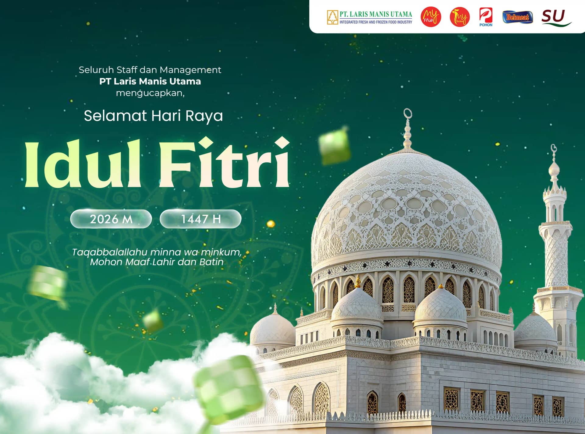 Idul Fitri 2026: Momentum Kebersamaan dan Peningkatan Kebutuhan Pangan di Indonesia