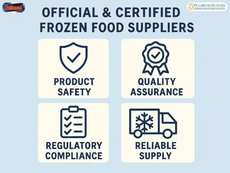 Kelebihan Menggunakan Supplier Frozen Food Resmi dan Bersertifikasi